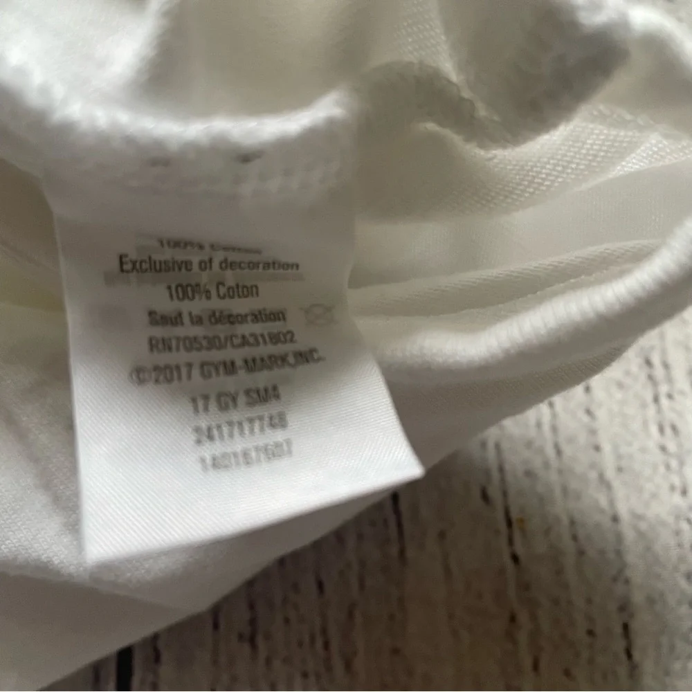 Gymboree White Fish Tank Onesie Size 3-6 months